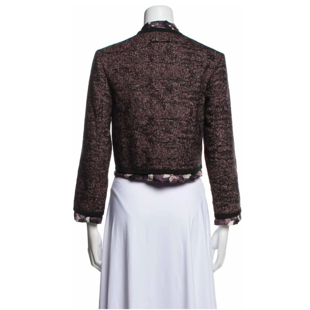 Jean Paul Gaultier Tweed Evening Blazer Jacket Size 6 - Picture 3 of 5